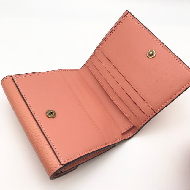 COACH 財布 ★大人気★ タビー スモール ウォレット ライトコーラル 新品