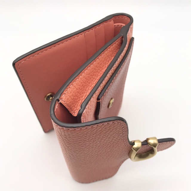 COACH 財布 ★大人気★ タビー スモール ウォレット ライトコーラル 新品