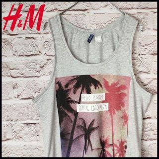 エイチアンドエム(H&M)のDIVIDED H&M　トップス　タンクトップ　メンズ　レディース【S】(タンクトップ)