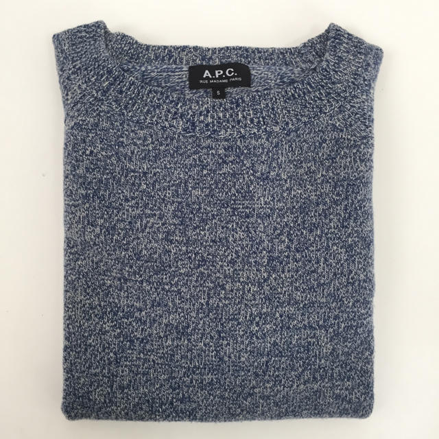 A.P.C(アーペーセー)のA.P.C.ブルーニット レディースのトップス(ニット/セーター)の商品写真