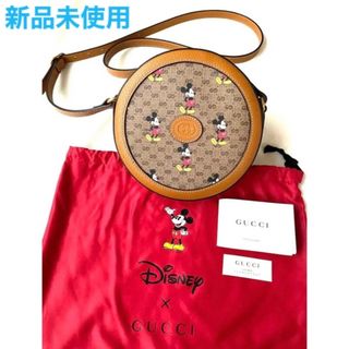 グッチ(Gucci)の【新品】グッチ×ディズニー GUCCI ショルダーバッグ　斜めがけ　ミッキー(ショルダーバッグ)