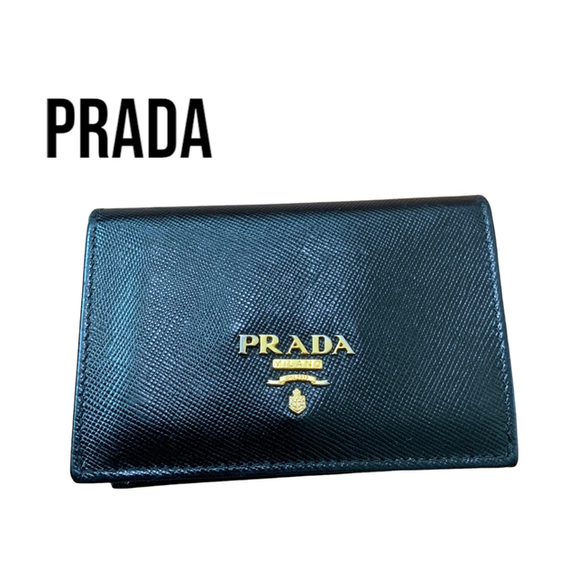 全商品オープニング価格 PRADA プラダ カードケース 名刺入れ ...