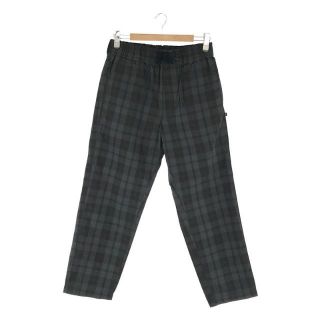 ディセンダント(DESCENDANT)のDESCENDANT / ディセンダント | 2021SS | SHORE BEACH PANTS コーデュラ ファブリック コットン ナイロン チェック イージー パンツ | 2 | グレー | メンズ(その他)