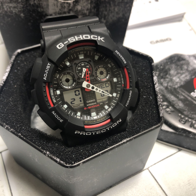 G-SHOCK 5081 オールブラック　アナデジ　メンズ