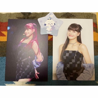 KCON JAPAN ポストカード　NINA コースター付(アイドルグッズ)