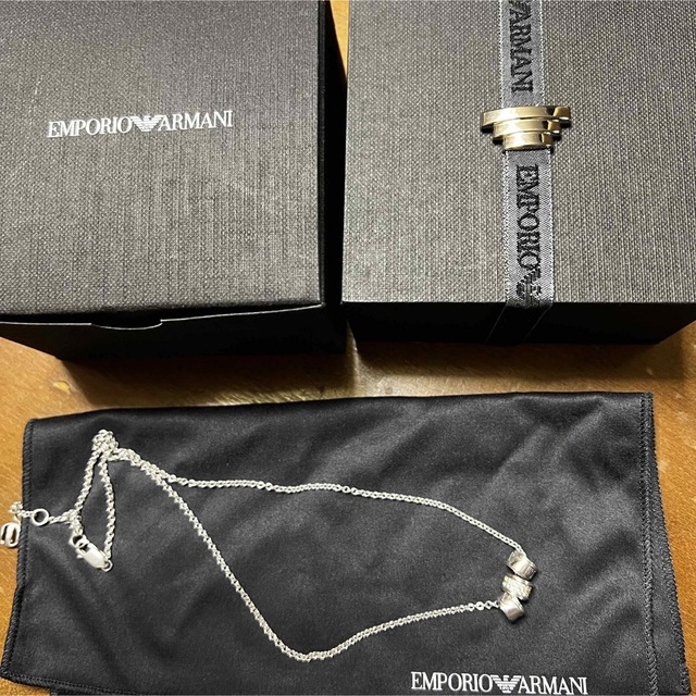 Emporio Armani(エンポリオアルマーニ)のエンポリオアルマーニ ネックレス メンズのアクセサリー(ネックレス)の商品写真