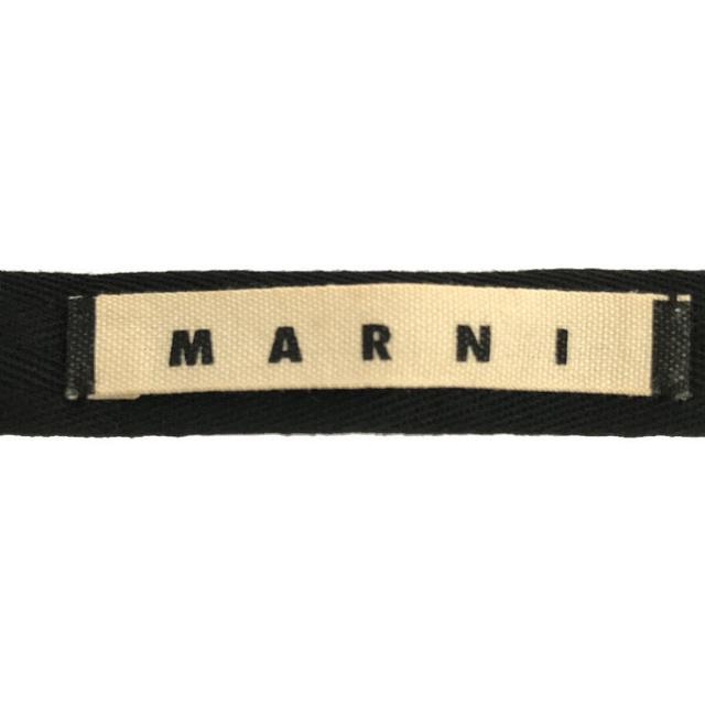 Marni(マルニ)の【美品】  MARNI / マルニ | フェザー装飾 ウッドネックレス | ブラウン/ブラック | レディース レディースのアクセサリー(ネックレス)の商品写真