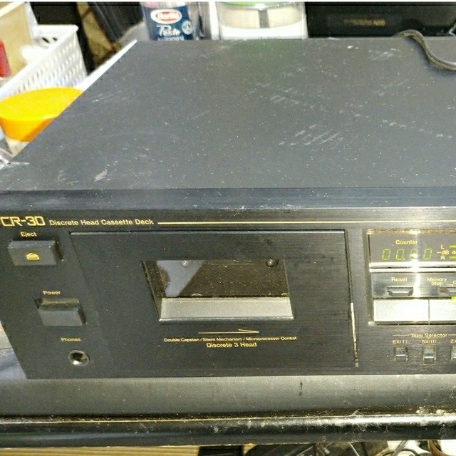 Nakamichi CR-30（ジャンク）+おまけ