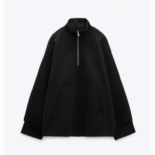 ザラ(ZARA)の新品 ⭐︎ ZARA ジッパースェットシャツ(ニット/セーター)