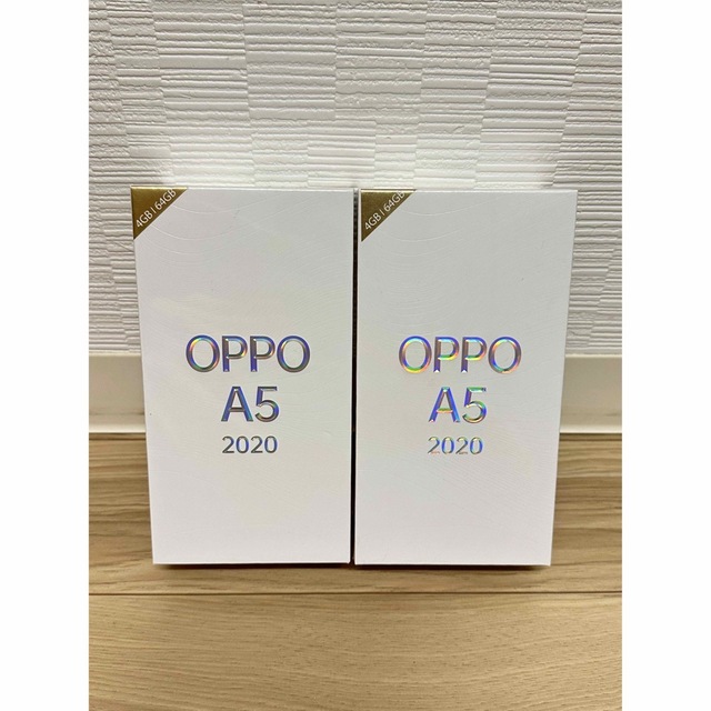 OPPO A5 2020 ブルー　SIMフリー　版　2台セット