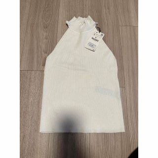 ザラ(ZARA)の新品未使用 ZARA ノースリーブニット S(ニット/セーター)