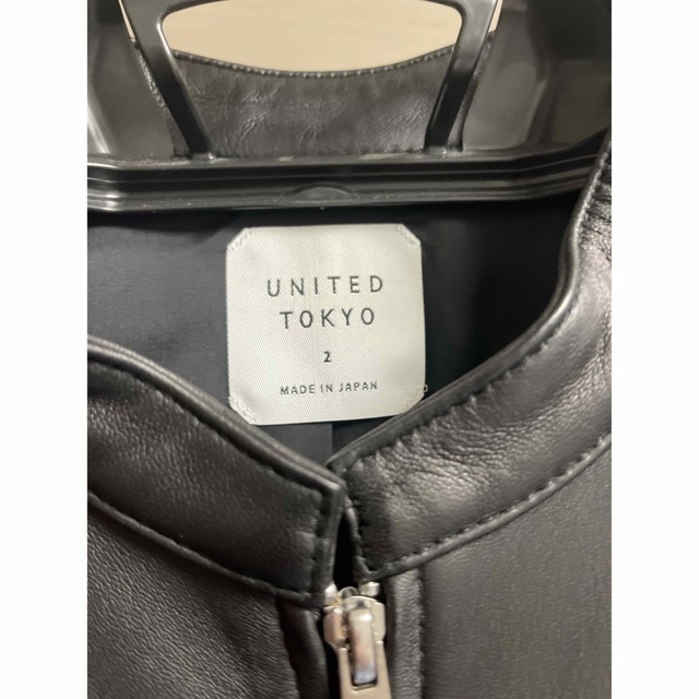 UNITED TOKYO(ユナイテッドトウキョウ)の【UNITED TOKYO】ライダースジャケット レザージャケット メンズのジャケット/アウター(ライダースジャケット)の商品写真