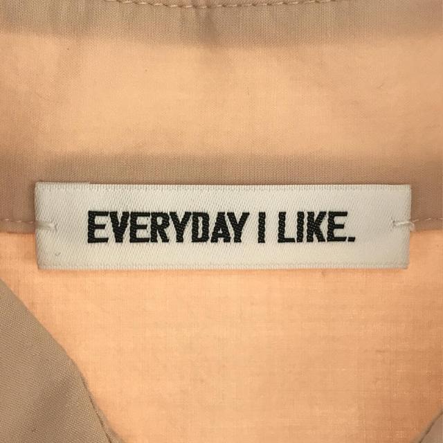 【美品】EVERYDAY I LIKE.  ワイドシャツ ピンク 抜け感