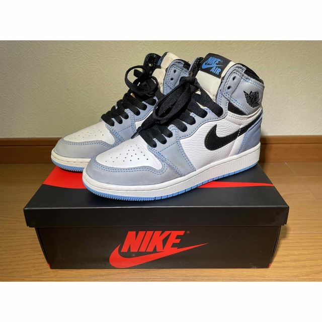 NIKE - Nike GS AirJordan 1 High University Blueの通販 by