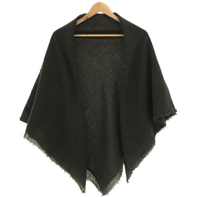 【美品】 DANIELA GREGIS / ダニエラグレジス | ウール 大判ストール | オリーブ ファッション小物 ファッション小物