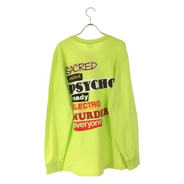 【美品】 SUPREME / シュプリーム | 2020SS | Sacred Unique L/S Tee セイクリッドユニーク カットソー ロンT  | L | Neon Green | メンズ