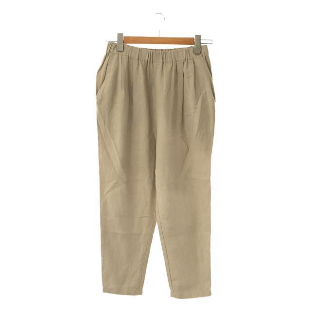 レディース【新品】  evam eva / エヴァムエヴァ | 2022 | linen tuck pants リネンタックパンツ | 1 | 10 beige | レディース