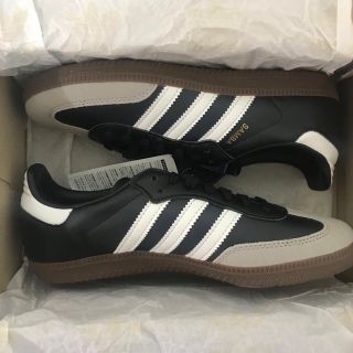 アディダス(adidas)の新品 ADIDAS SAMBA VEGAN 黒 25cm(スニーカー)