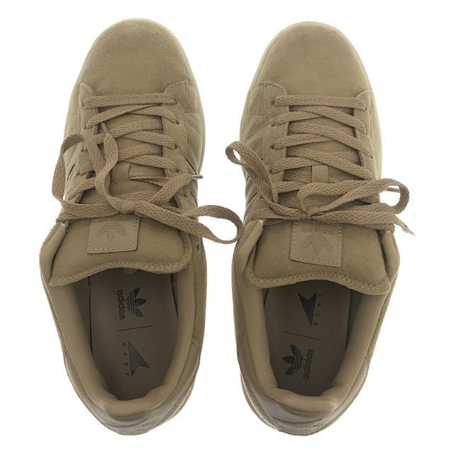 【美品】  DESCENDANT / ディセンダント | × adidas アディダス コラボ CAMPUS DCDT HQ8874 ローカット スニーカー 箱有 | 26.5 | beige | メンズ 2