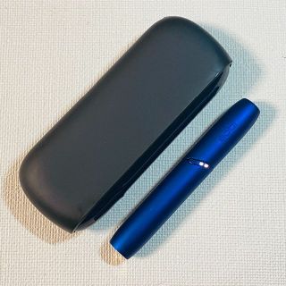 アイコス(IQOS)のNo.2530 アイコス3 DUO グレーxブルー(タバコグッズ)