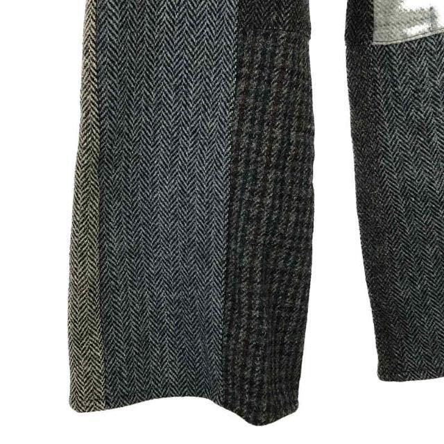 【新品】  MALION vintage / マリオンヴィンテージ | 2018AW | tweed patch work pants リメイク ツイード パッチワーク パンツ | 25 | ASSORT | レディース