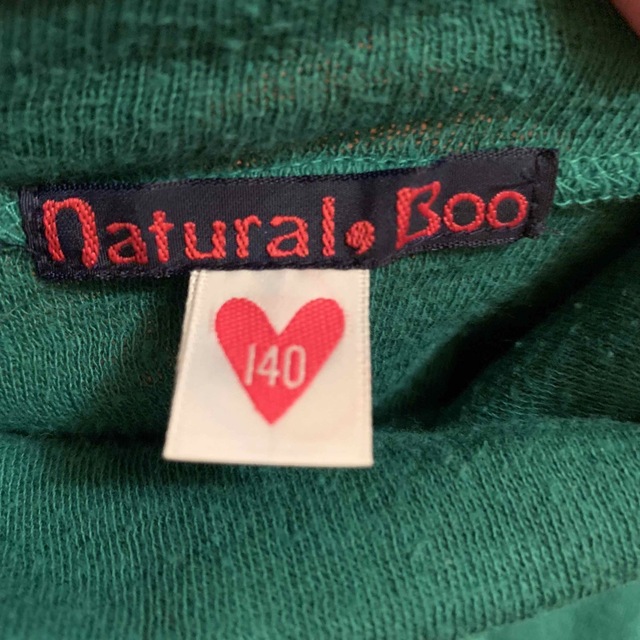 Natural Boo(ナチュラルブー)のnatural Boo タートルネックカットソー　140 キッズ/ベビー/マタニティのキッズ服女の子用(90cm~)(Tシャツ/カットソー)の商品写真