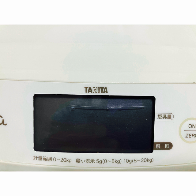 TANITA(タニタ)のタニタ TANITA ベビースケール BB-105 nometa のめた キッズ/ベビー/マタニティの洗浄/衛生用品(ベビースケール)の商品写真