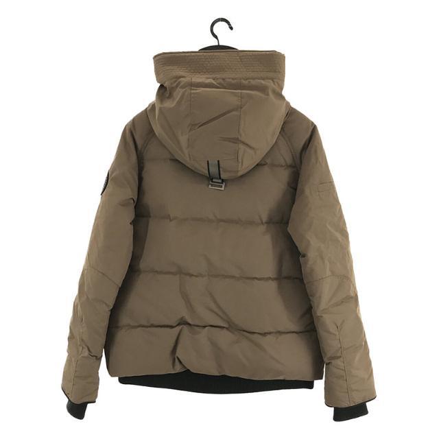 CANADA GOOSE(カナダグース)の【美品】  CANADA GOOSE / カナダグース | EVERLEIGH BOMBER black label 3853LB エバリー ボンバー ブラックレーベル ダウンジャケット リブ フーディブルゾン Licaxxx着用モデル 純正ガーメントケース有 | M | クイックサンド | レディース レディースのジャケット/アウター(その他)の商品写真