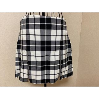 ザラ(ZARA)のZARA チェックミニスカート 新品(ミニスカート)