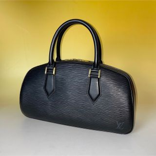 LOUIS VUITTON - Louis Vuitton 美品 エピ ジャスミン 黒 ハンドバッグ