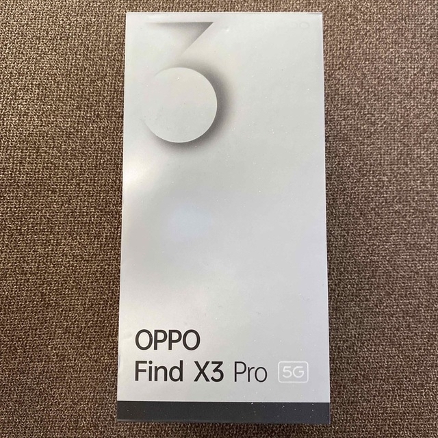 新品 OPPO Find X3 Pro 5G ブラック OPG03 SIMフリー