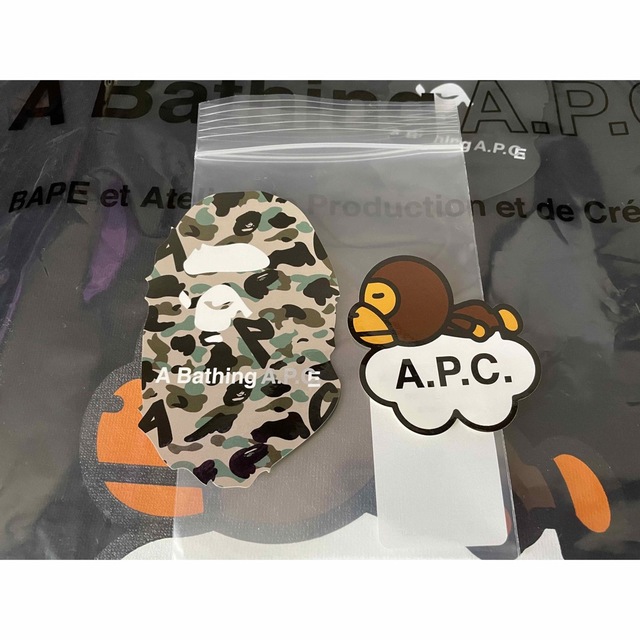 APC X APE  Milo Cloudスウェットシャツ