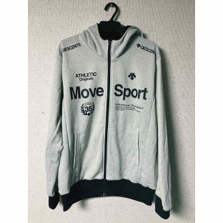 試着のみ美品!デサント ゴルフ パーカー スウェット メンズL フルジップ