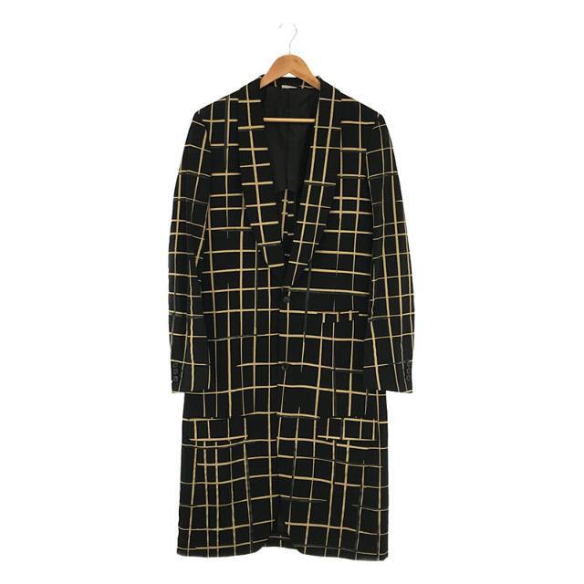 適当な価格 GARCONS des COMME 【美品】 - PLUS HOMME GARCONS des COMME HOMME メンズ | ゴールド / ブラック | コート へちま襟 格子柄 ウール | AD2019 | コムデギャルソンオムプリュス / PLUS その他