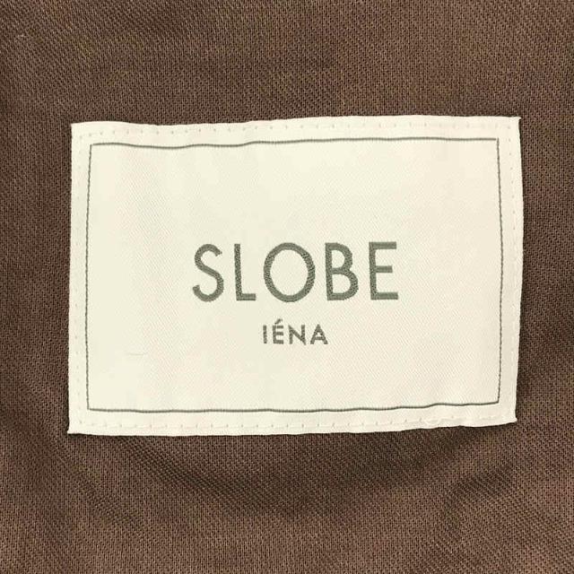 【美品】  ​SLOBE IENA / スローブイエナ | 2020SS ベルト付き リネンガーゼ ガウンコート | F | ブラウン | レディース