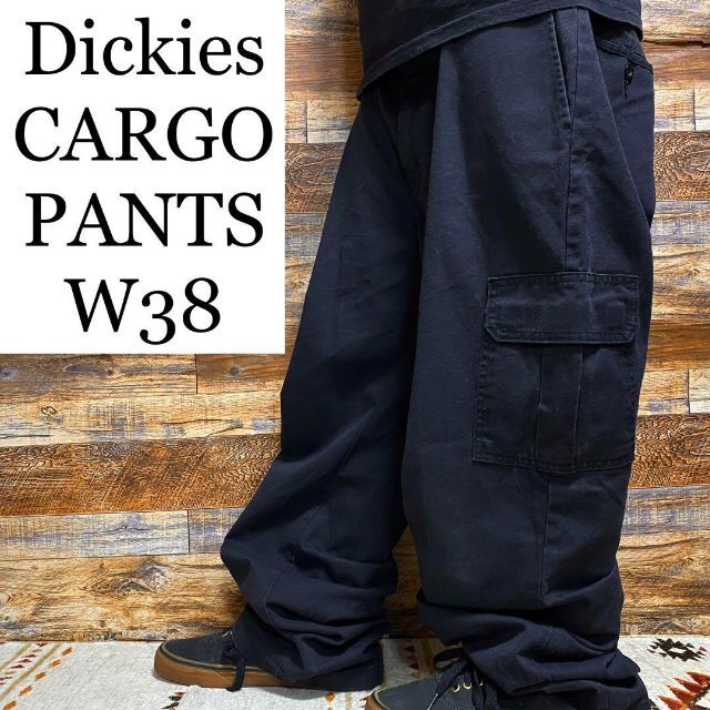 Dickies ディッキーズ カーゴパンツ チノ チャコール 古着 W38