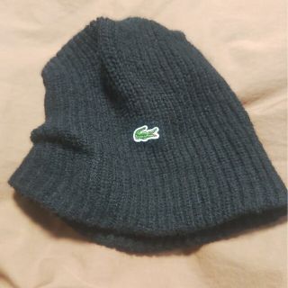 ラコステ(LACOSTE)のLACOSTEニットキャップ(ニット帽/ビーニー)