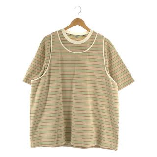 新品】 SUNNEI / スンネイ | カラーボーダー ハーフスリーブスウェット ...