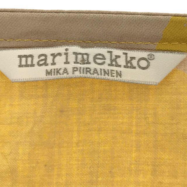 marimekko(マリメッコ)のmarimekko / マリメッコ | mika piirainen コットン サークル ビッグドット ワンピース | XS | イエロー/ベージュ | レディース レディースのワンピース(ひざ丈ワンピース)の商品写真