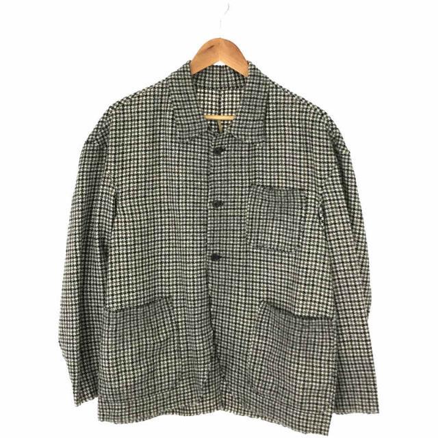 【新品】  amachi. / アマチ | Forest Woker Jacket - Elise Gettliffe フォレスト ワーカー ジャケット | 4 | D.Gray×Blue | メンズ