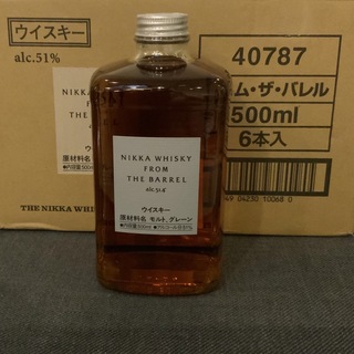 ニッカウイスキー(ニッカウヰスキー)のフロムザバレル　ニッカウヰスキー　500ml(ウイスキー)