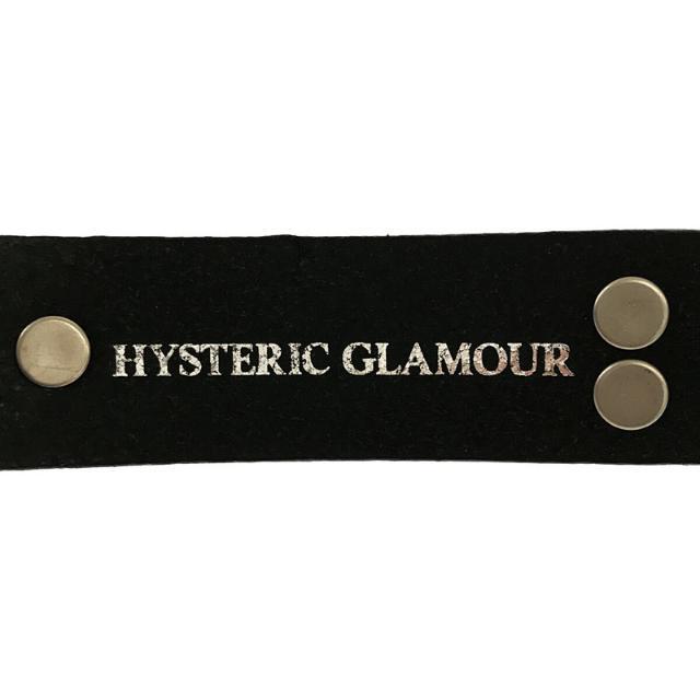 HYSTERIC GLAMOUR(ヒステリックグラマー)の【新品】  HYSTERIC GLAMOUR / ヒステリックグラマー | 2022 THUNDER STUDS 02213QE012 牛革 稲妻 ライトニング スタッズ レザー ベルト | S | ブラック | メンズ メンズのファッション小物(ベルト)の商品写真