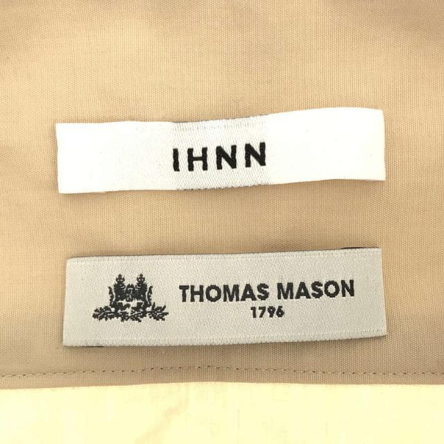 YIN(イン)のIHNN / イン | Thomas Mason アノラックシャツ | ベージュ | レディース レディースのトップス(シャツ/ブラウス(半袖/袖なし))の商品写真