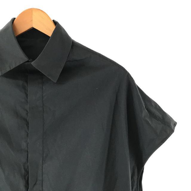 【新品】  JIL SANDER / ジルサンダー | コットン シャツ プルオーバー  チュニック | ブラック | レディース 1