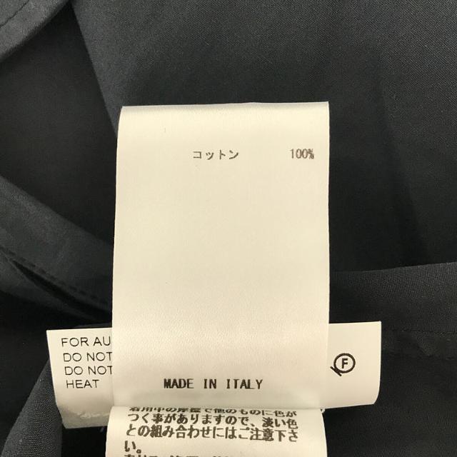 【新品】  JIL SANDER / ジルサンダー | コットン シャツ プルオーバー  チュニック | ブラック | レディース 6