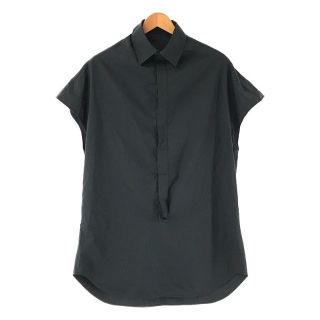 ジルサンダー(Jil Sander)の【新品】  JIL SANDER / ジルサンダー | コットン シャツ プルオーバー  チュニック | ブラック | レディース(チュニック)