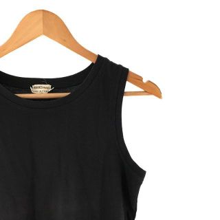 HERMES / エルメス | マルジェラ期 フランス製 コットン ノースリーブ カットソー トップス タンクトップ | 36 | ネイビー | レディース