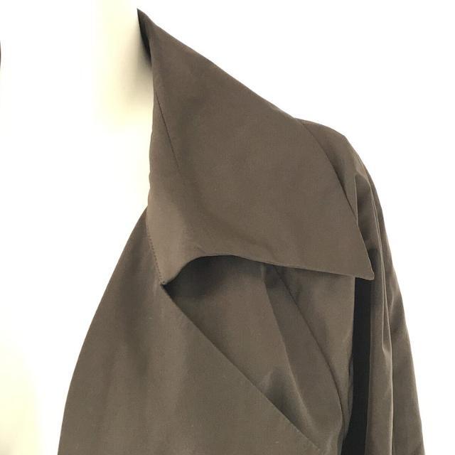 【美品】 KALLMEYER / カルメイヤー | 2022SS | Deuxieme Classe ドゥーズィエムクラス 取扱い TRENCH コート | F | ブラウン | レディース
