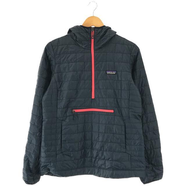 patagonia(パタゴニア)のPatagonia / パタゴニア | PRIMALOFT プリマロフト 中綿 ダウン アノラック パーカー | M | ネイビー/ピンク | レディース レディースのジャケット/アウター(その他)の商品写真