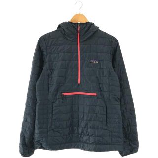 パタゴニア(patagonia)のPatagonia / パタゴニア | PRIMALOFT プリマロフト 中綿 ダウン アノラック パーカー | M | ネイビー/ピンク | レディース(その他)